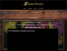 Tablet Screenshot of christchurchconroe.org